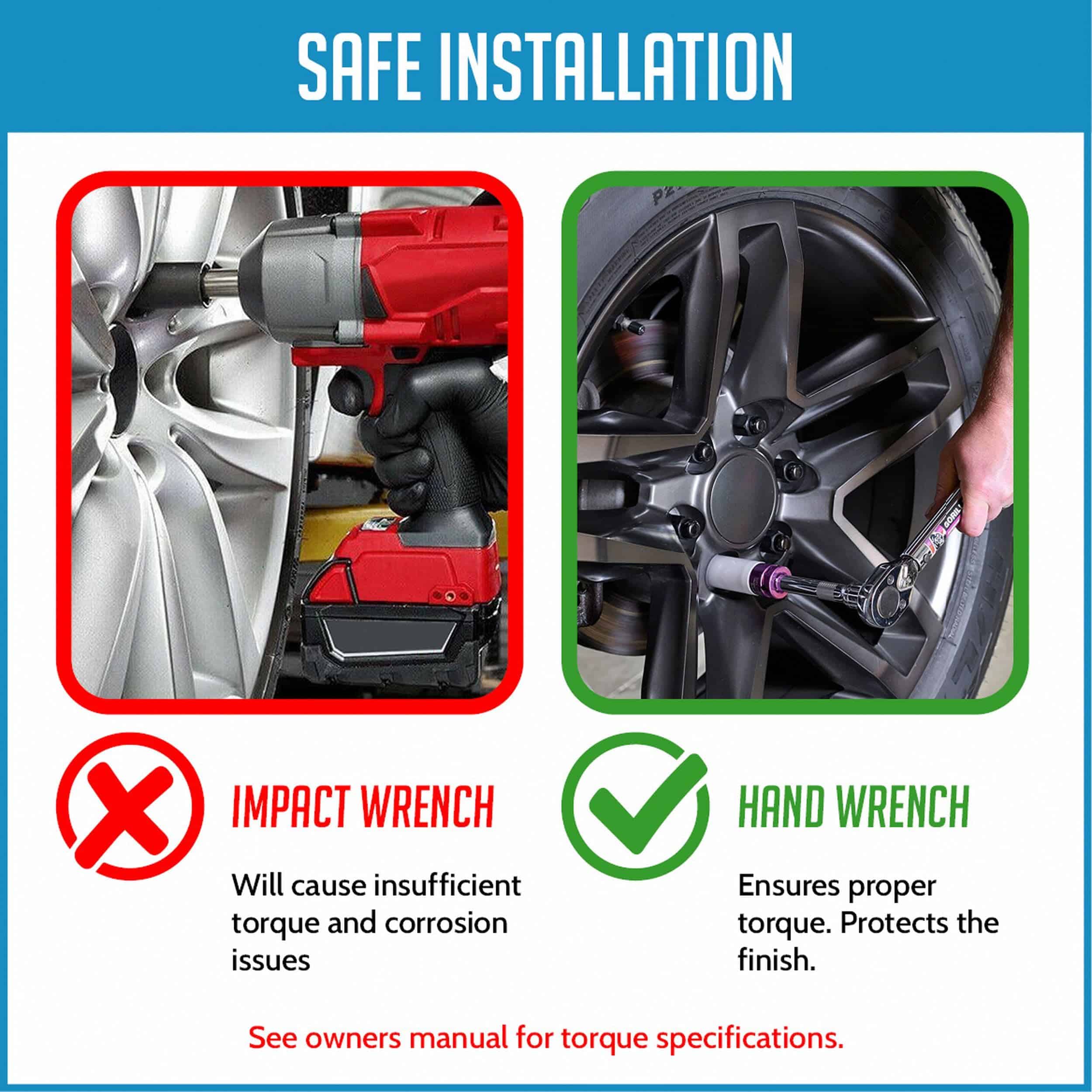 Juego de 32 Tuercas de Seguridad Largas M14x1.5 para - Imagen 6