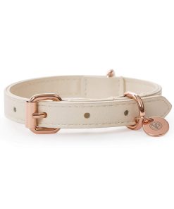 Collar Clásico Lisa Vanderpump Pets - M Crema