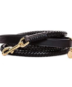 Correa tejida Vanderpump Pets - M/L Negro MD-LG