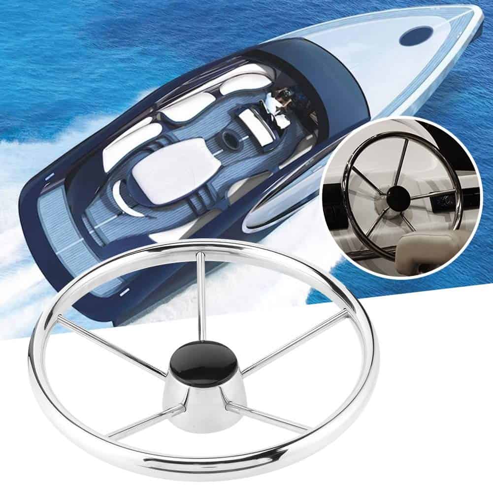 Volante de dirección de barco Senyar, volante de dirección - Imagen 6