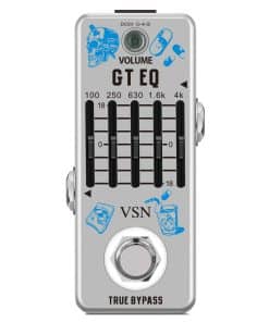 Pedal de Ecualizador VSN, Pedal de EQ de 5 bandas para