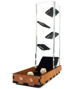 Torre de dados alta con revestimiento de terciopelo de