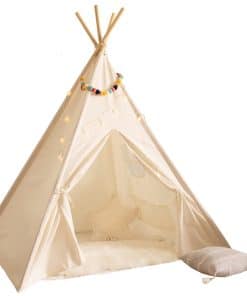 Tienda de campaña Teepee para niños - con cadena de luces |