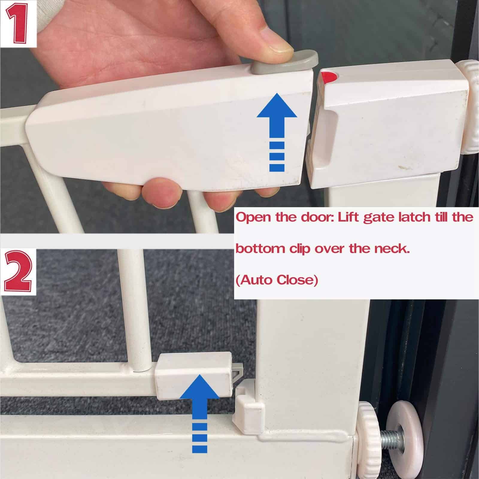 Puerta de Seguridad para Mascotas MTB Home Walk Thru, - Imagen 4