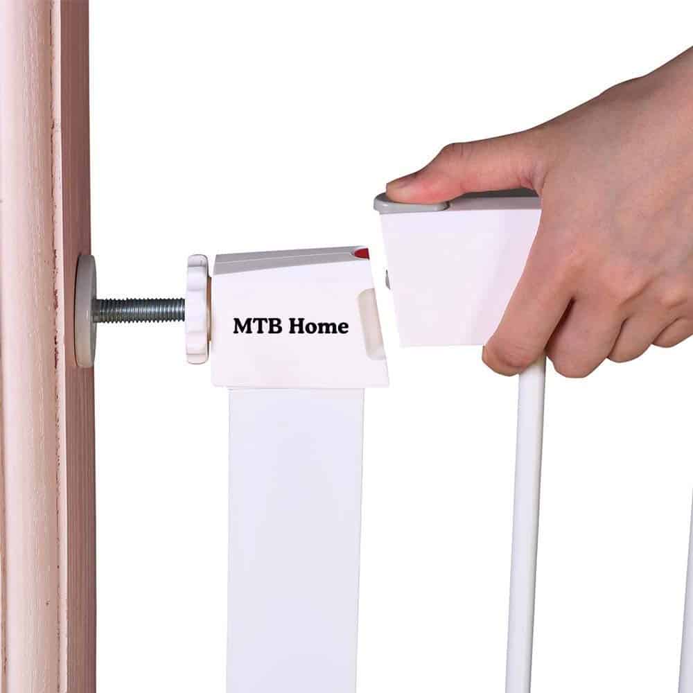 Puerta de Seguridad para Mascotas MTB Home Walk Thru, - Imagen 9