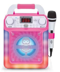 Máquina de Karaoke Portátil para Adultos y Niños - Altavoz