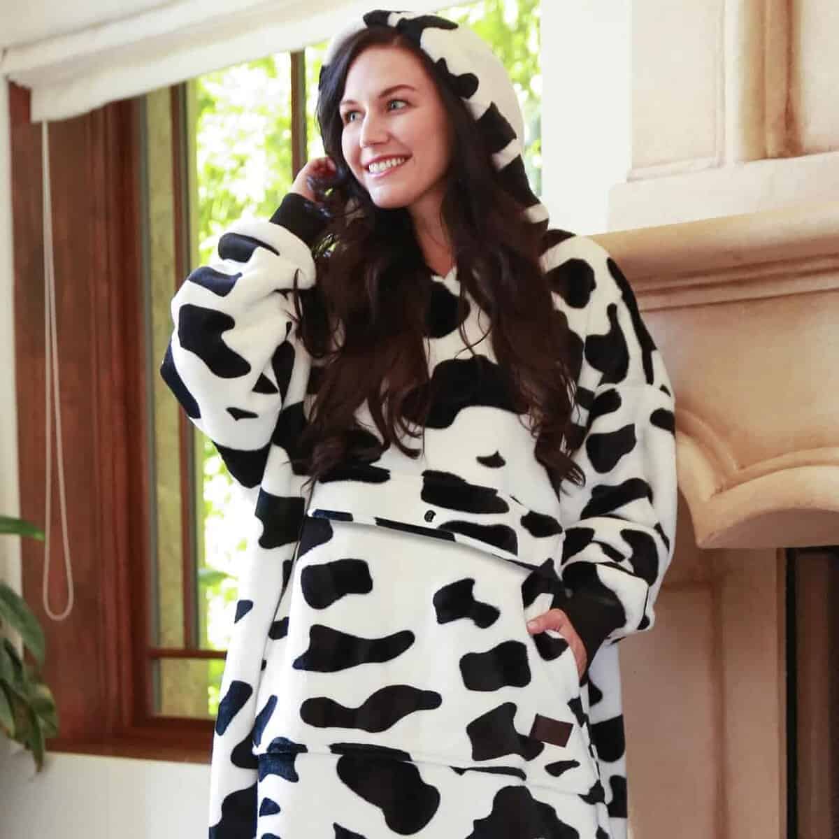 Manta Sudadera con Capucha de Tamaño Extragrande con - Imagen 4