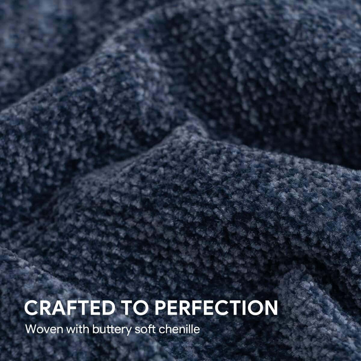 Manta de Sofá de Chenille Suave y Acogedora con Borlas para - Imagen 5