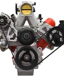 Soporte de reubicación de alternador con ajuste de tensor