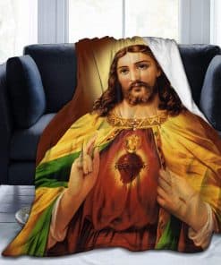 Manta de lanzamiento Sagrado Corazón de Jesucristo Ultra