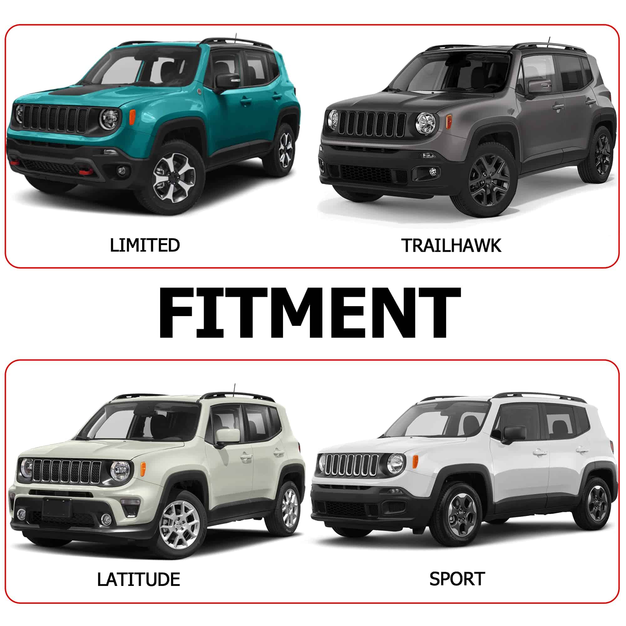 Barras Transversales del Techo Richeer para Renegade - Imagen 7