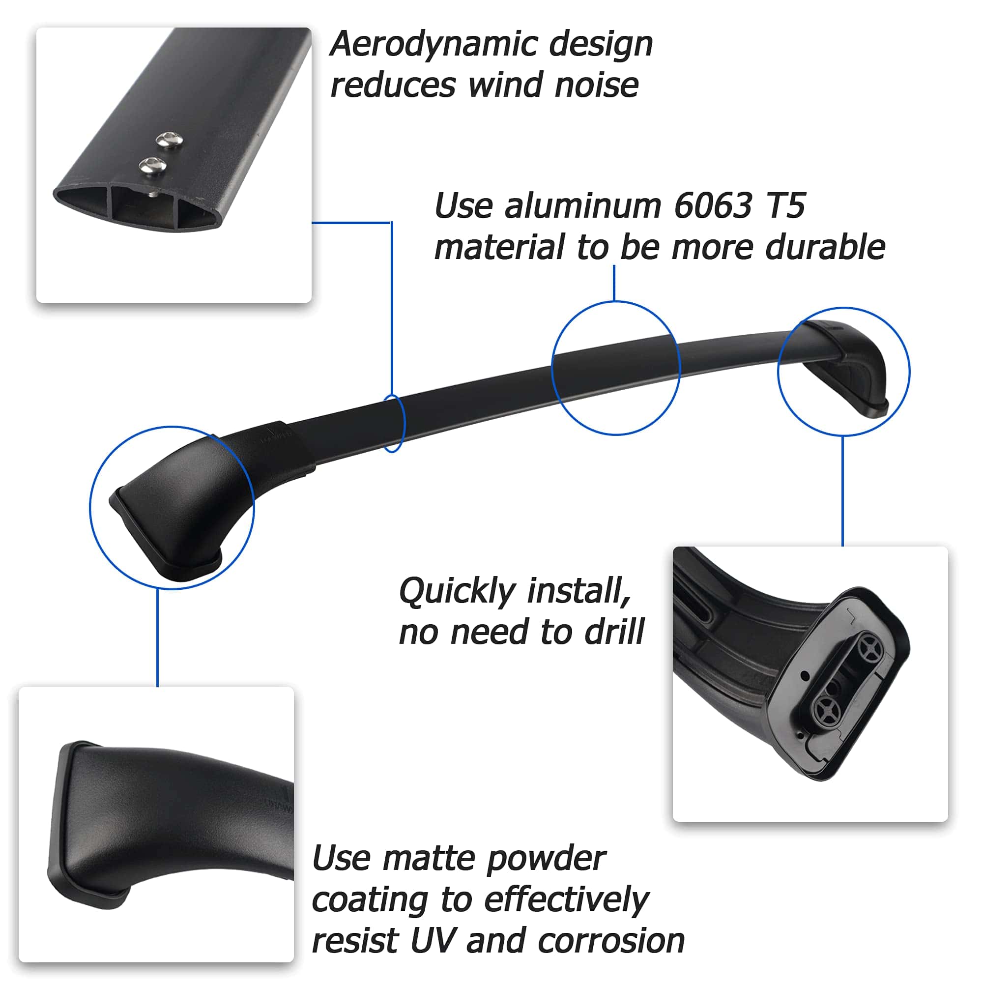 Barras transversales del portaequipajes -rd, canoa - Imagen 8