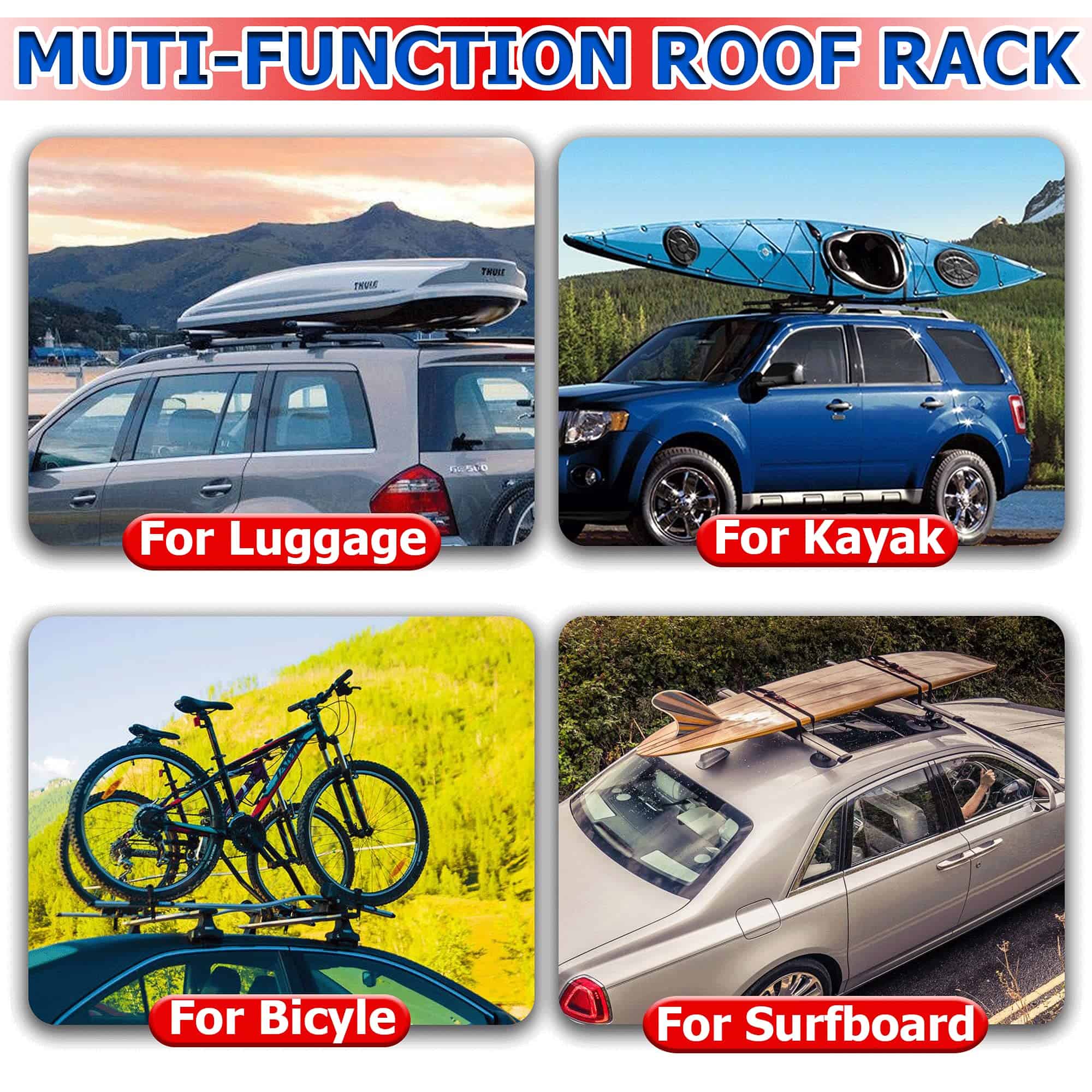 Barras transversales del portaequipajes -rd, canoa - Imagen 6