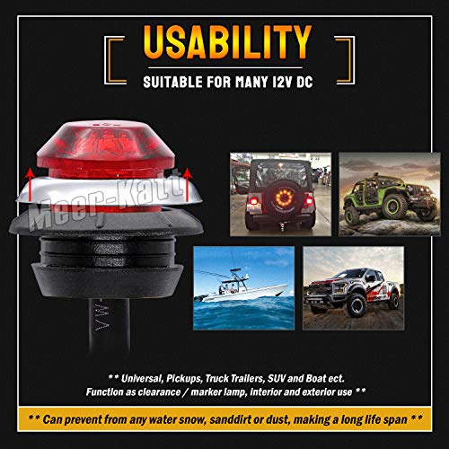 Pack de 50 luces indicadoras laterales LED redondas de 3/4 - Imagen 7