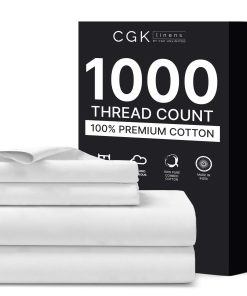 Juego de Sábanas de 10 hilos - 100% Algodón - Más Suave Que