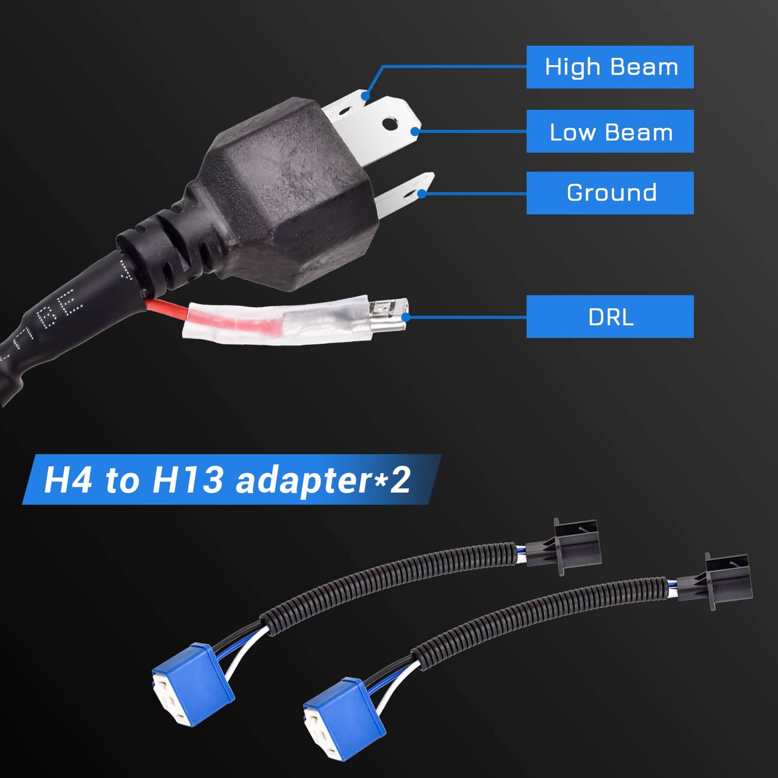 nifeida Faro Redondo de 75W para Wrangler, Faros Redondos - Imagen 6