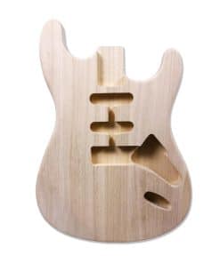 Cuerpo de Guitarra Eléctrica DIY de Madera de Paulownia