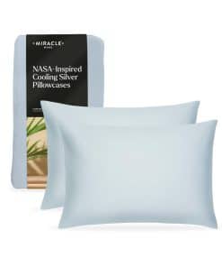 Funda de Almohada Miracle Made - Paquete de 2 Azul Cielo