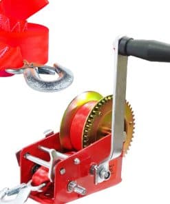 Malacate Manual con Gancho - Malacate de Engranaje de