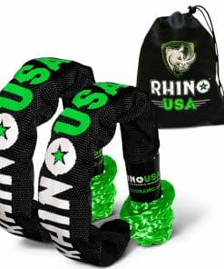 Rhino USA Juego de Cinchas Sintéticas suaves - Resistencia