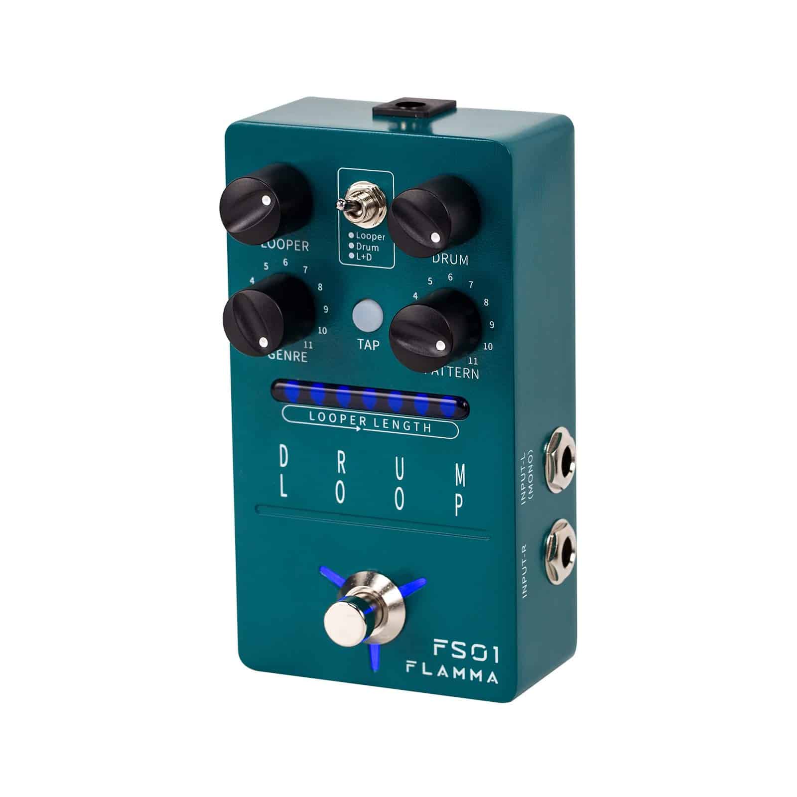 Pedal de Tambor y Bucle de Frase FLAMMA FS01 Pedal de