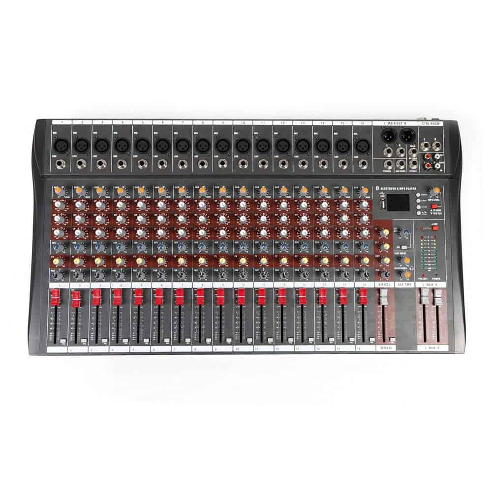 Mesa de Mezclas de Audio de Estudio con Bluetooth Sistema