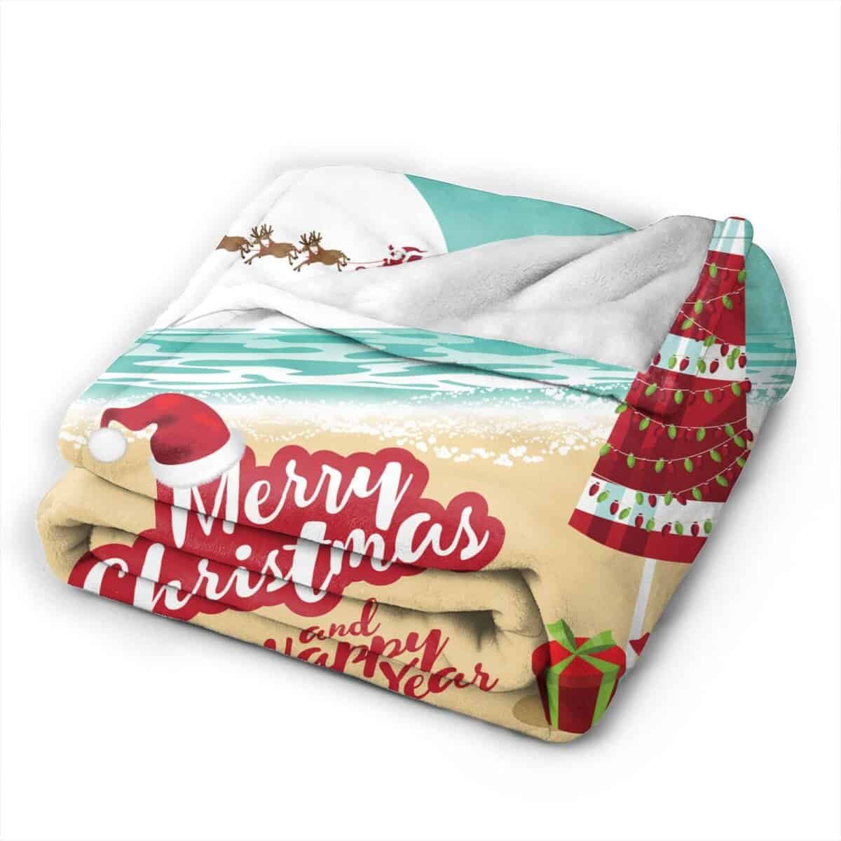 Manta de Tiro de Franela con Estampado de Estrella de Mar - Imagen 5