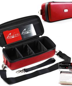 Estuche para llevar tarjetas Quiver Time Red Bolt - Soporte