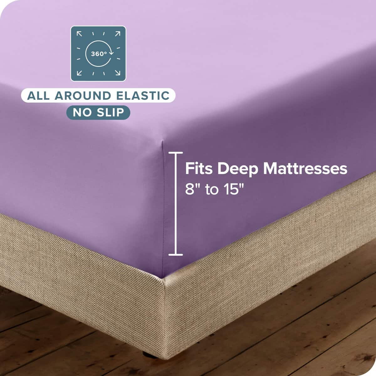 Juego de sábanas Bare Home Twin XL - Sábanas de lujo para - Imagen 7