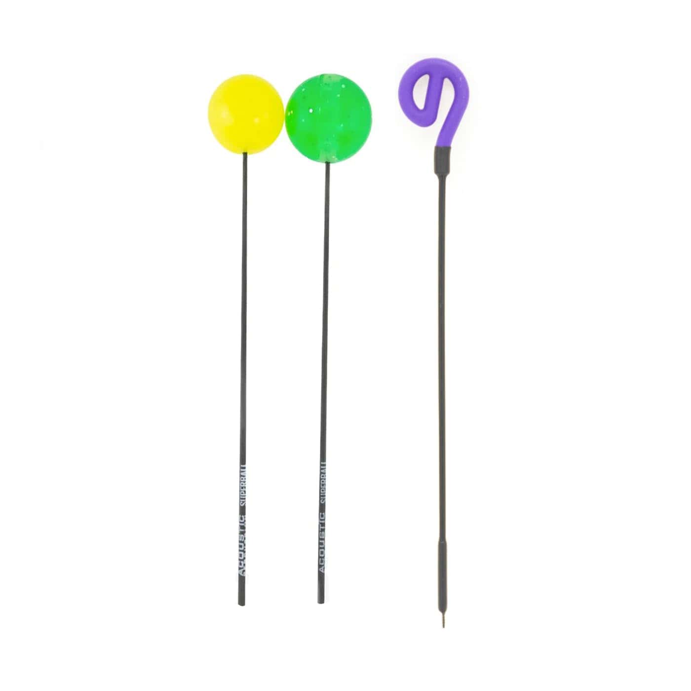 Set de Mazos de Fricción con Percusión Acústica y Varita