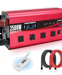Inversor de Corriente Cantonape 2500W 12V a 110V CC a CA