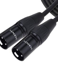 Cable de micrófono XLR a XLR NANYI, Cable XLR Macho a XLR
