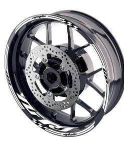 Calcomanías de llanta de 17 pulgadas MC MOTOPARTS Rayas