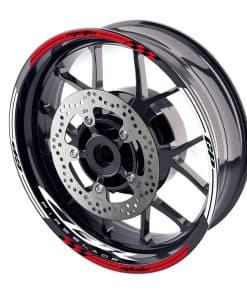 Calcomanías de rayas de rueda de llanta de 17 pulgadas MC