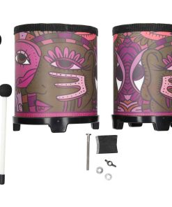 Bongos Portátiles Impermeables, Superficie de Tambores de