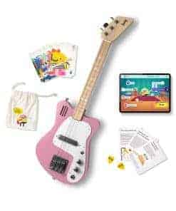 Guitarra Eléctrica Loog Mini para Niños -Rosa
