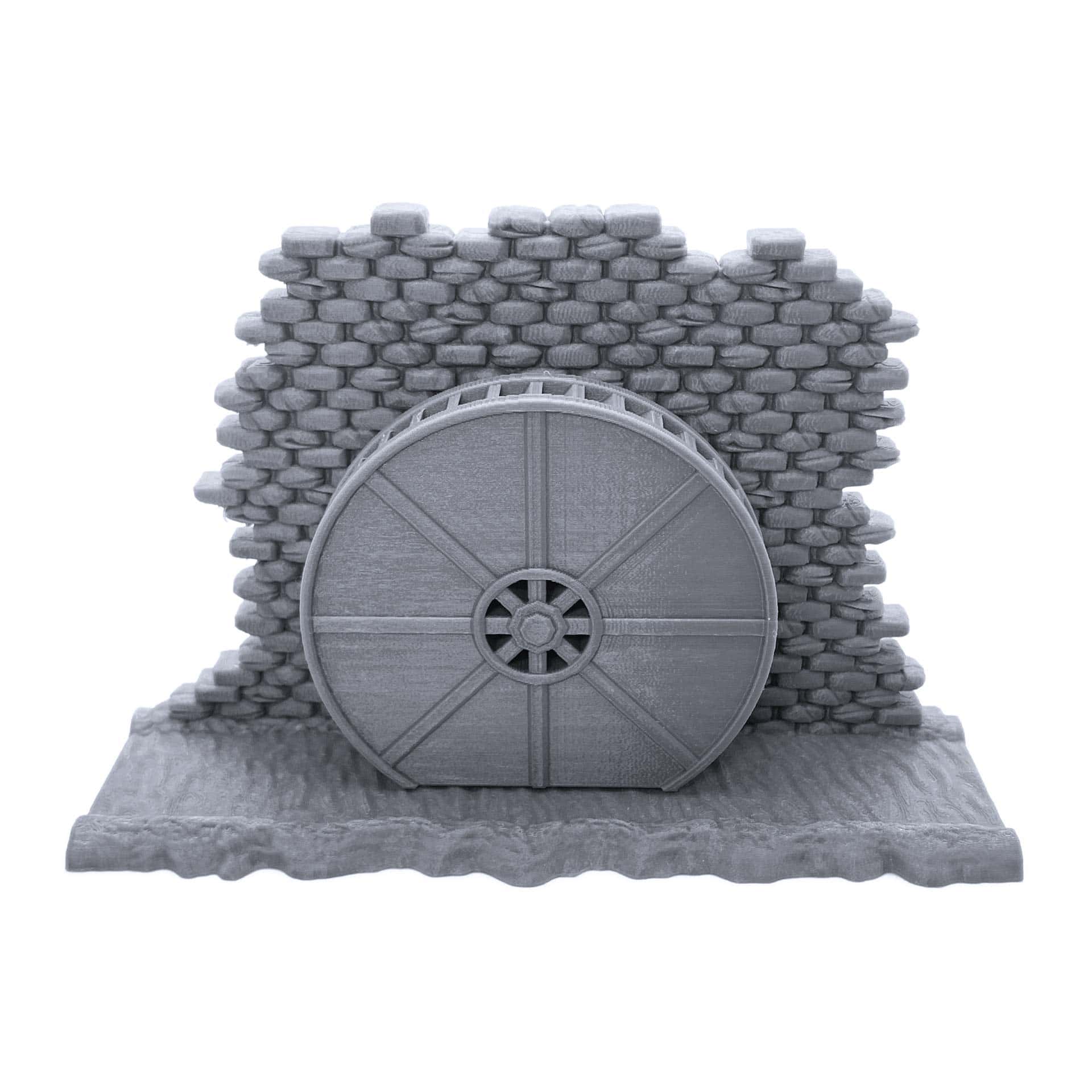 Pack de molino de agua medieval EnderToys, escenografía - Imagen 7