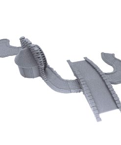 Pack de molino de agua medieval EnderToys, escenografía