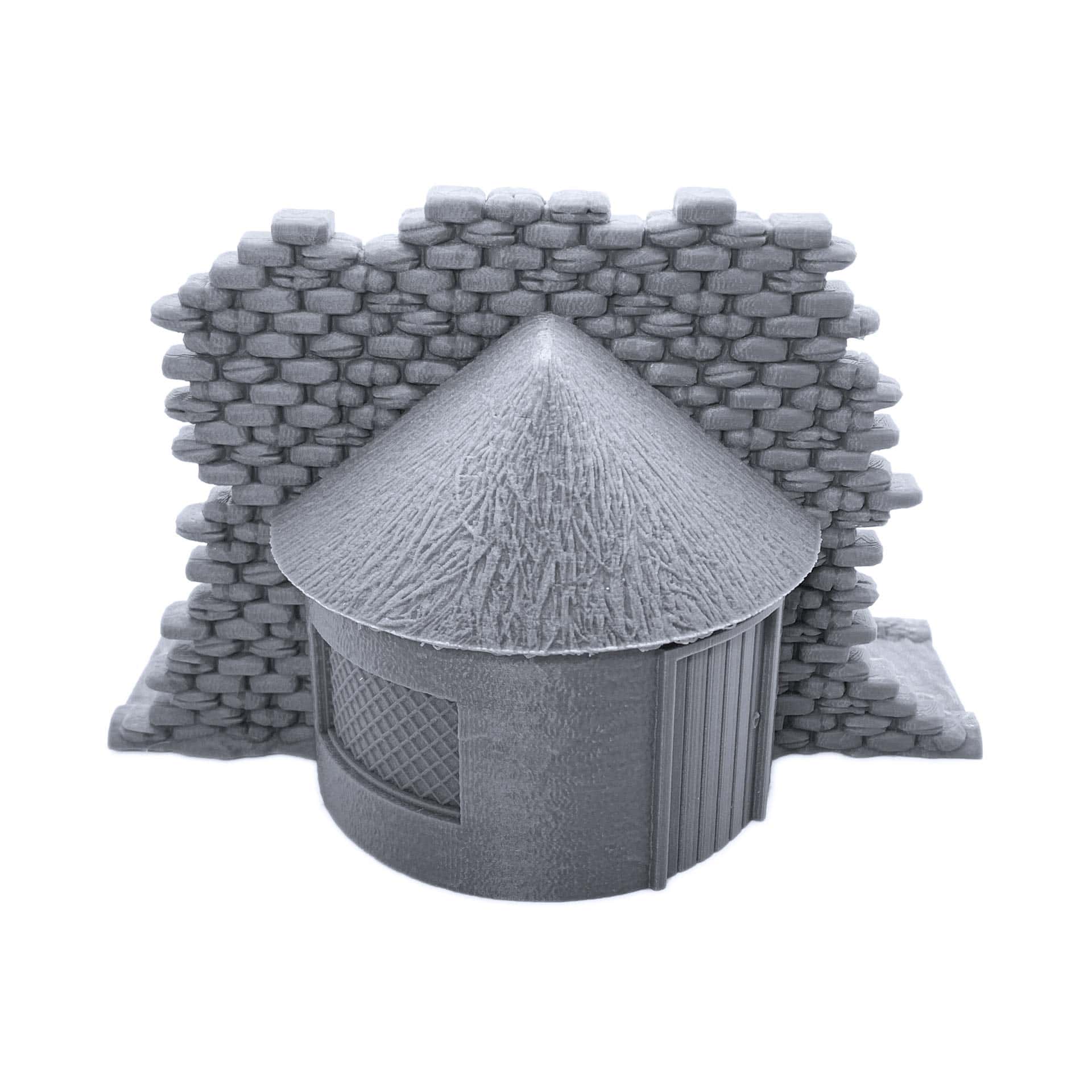 Pack de molino de agua medieval EnderToys, escenografía - Imagen 6