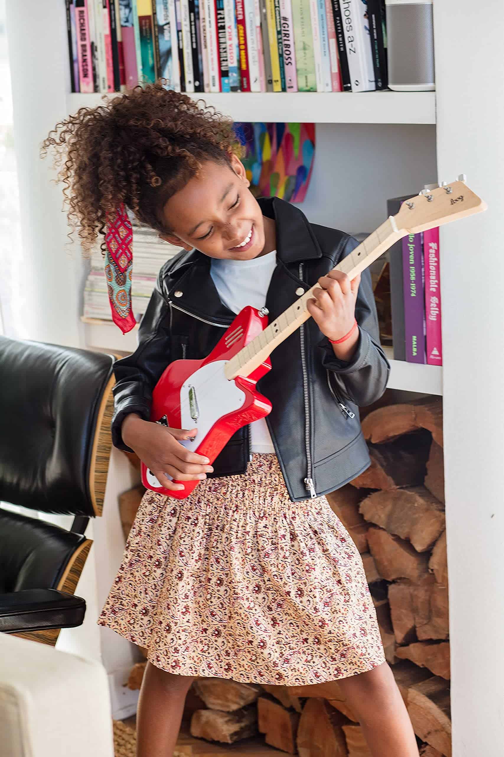 Guitarra Eléctrica Loog Pro Para Niños - Incluye App de - Imagen 4