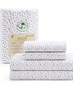 Juego de Sábanas de Algodón Orgánico LANE LINEN para Cama