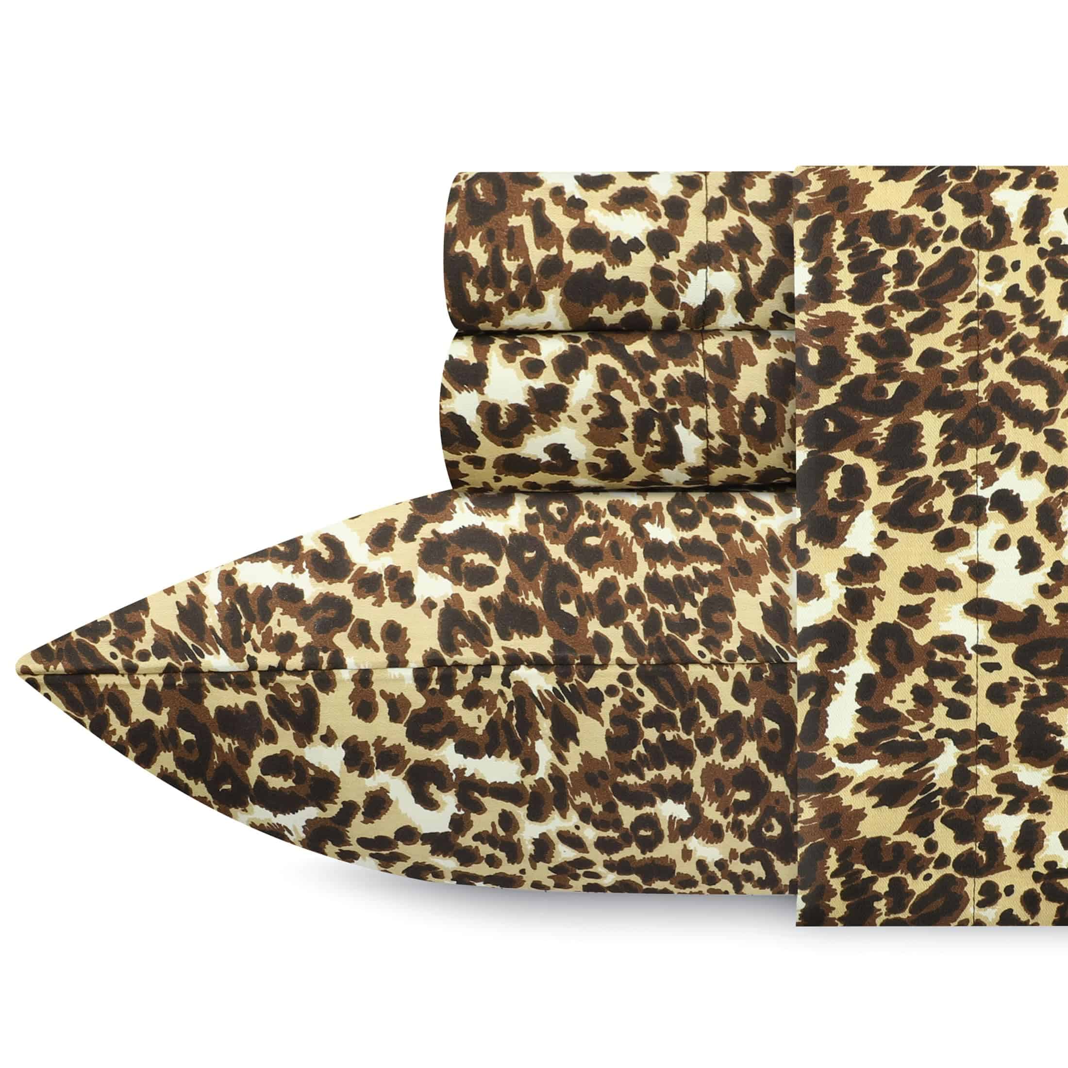 Juego de sábanas California Design Den -Estampado - Leopardo