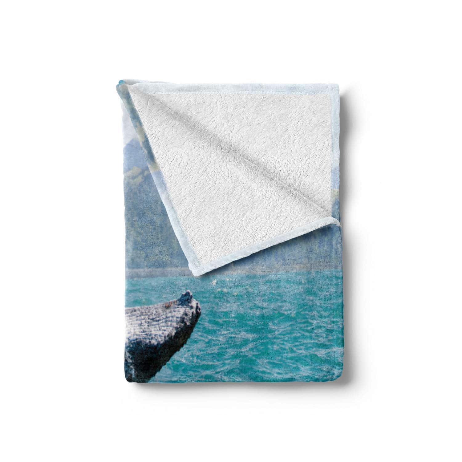 Manta de Lana Lunarable de Animales Marinos, Ballena - Imagen 3