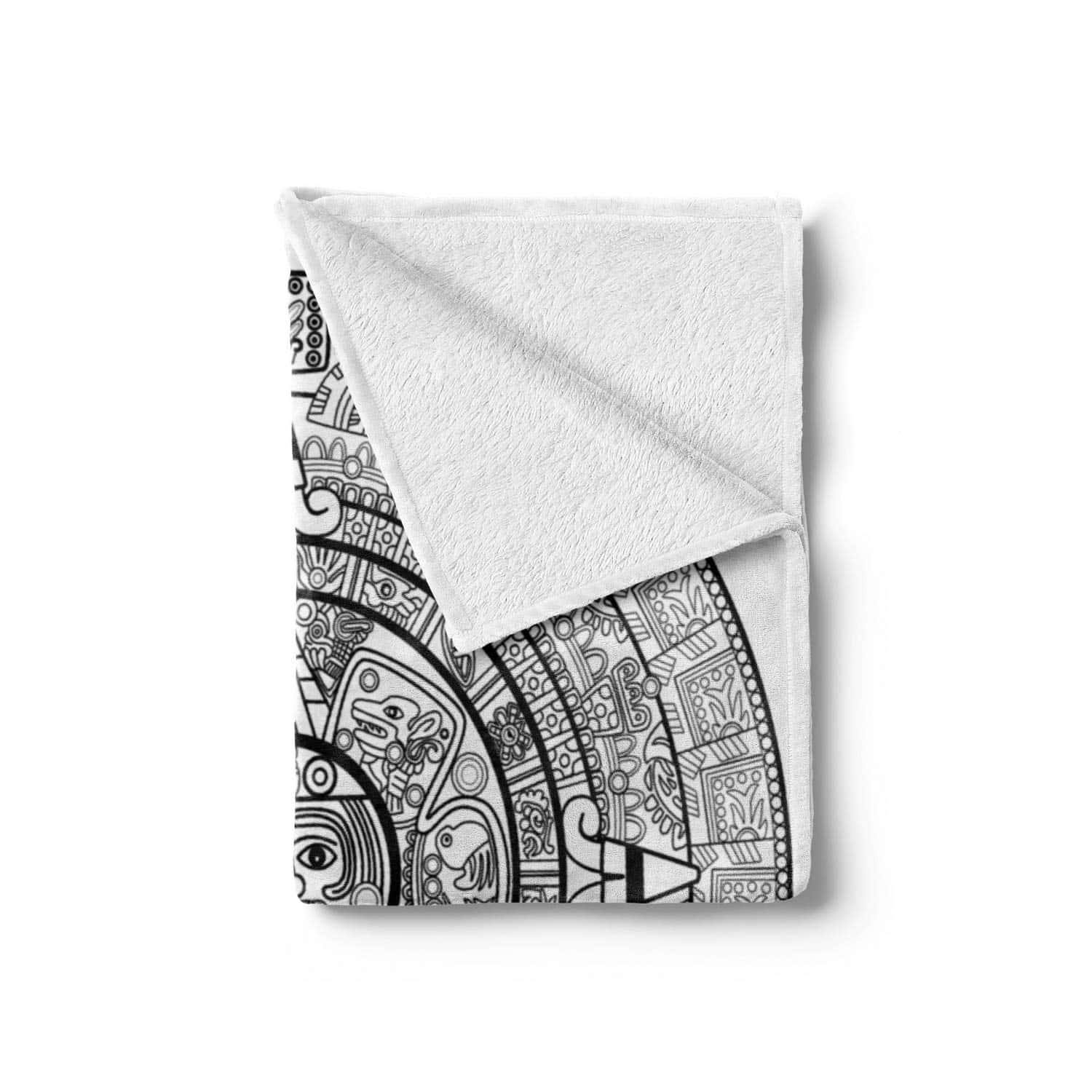 Manta decorativa Lunarable Mesoamericana, Calendario Maya - Imagen 3