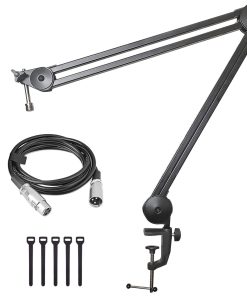 Soporte de Brazo de Micrófono de Escritorio Pesado