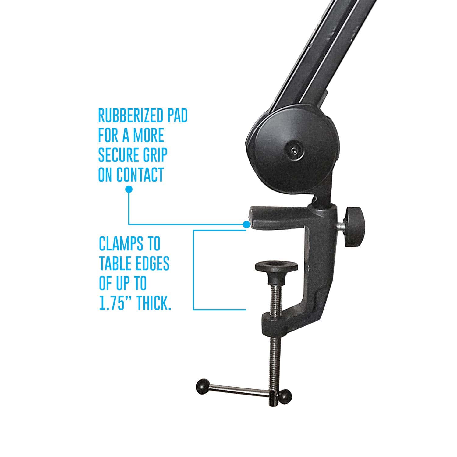 Soporte de Brazo de Micrófono de Escritorio Pesado - Imagen 7