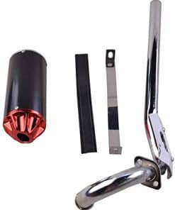 Sistema de Escape de Alto Rendimiento Hestish Negro/Rojo