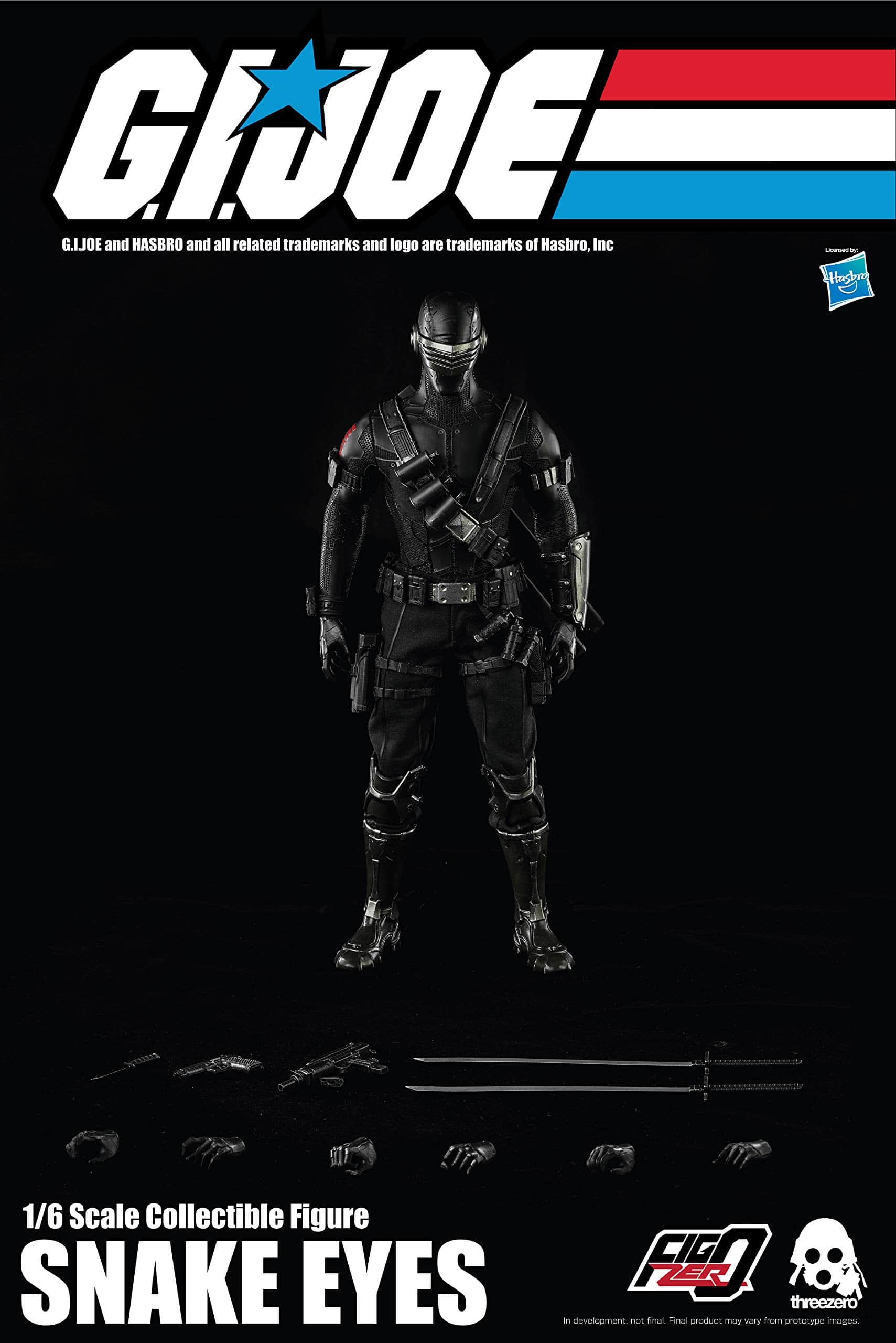 Figura coleccionable G.I. Joe: Snake Eyes a escala 1:6 - Imagen 3
