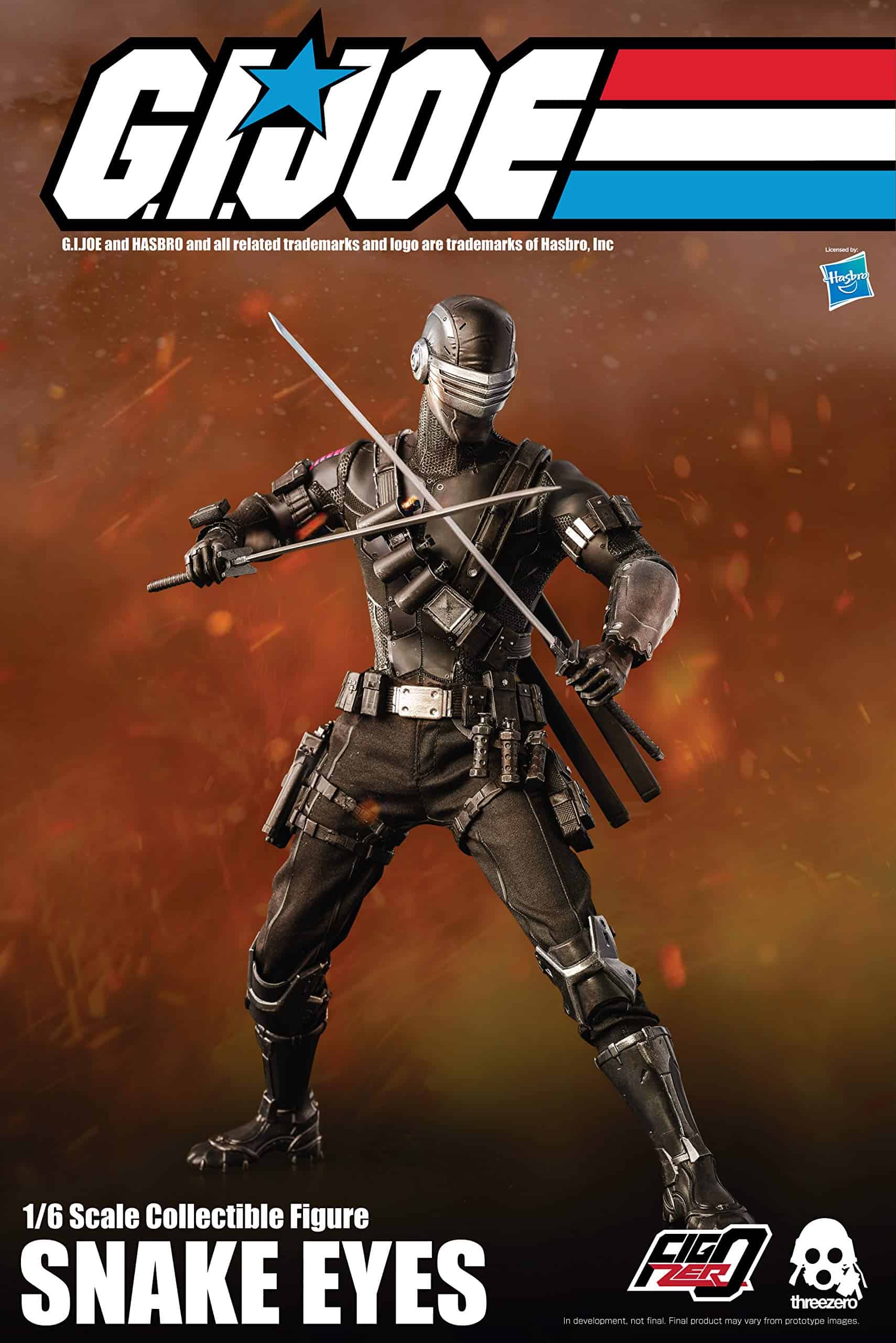 Figura coleccionable G.I. Joe: Snake Eyes a escala 1:6 - Imagen 10
