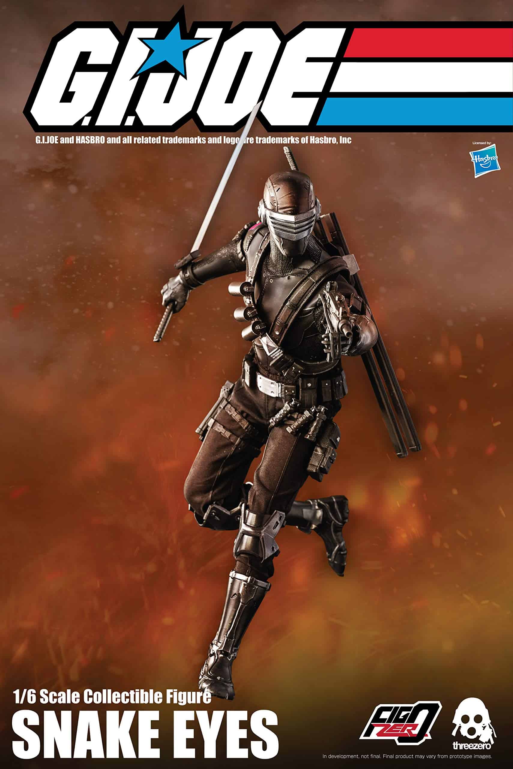 Figura coleccionable G.I. Joe: Snake Eyes a escala 1:6 - Imagen 8